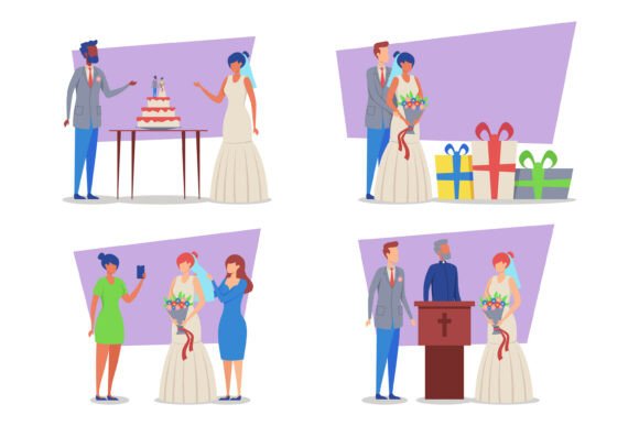 Joyful Moments of Wedding Celebration: A Typeface for Love