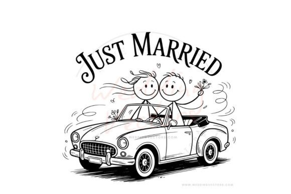 Wedding Couple Stick Figures 148: Adding Whimsy to Your Designs