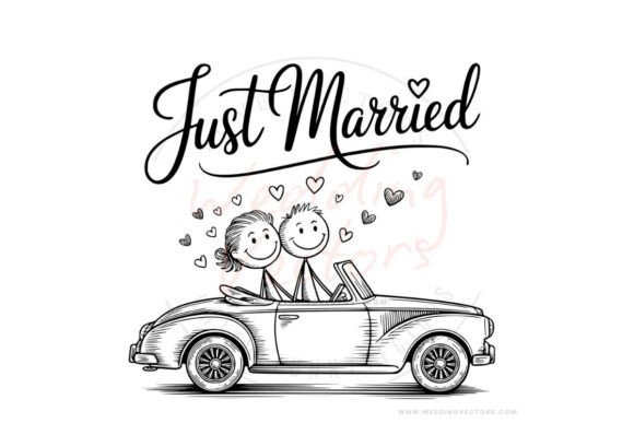 Wedding Couple Stick Figures 149: Designing with Heart