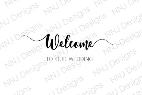 Welcome to Our Wedding SVG: Elegant Designs for Your Special Day